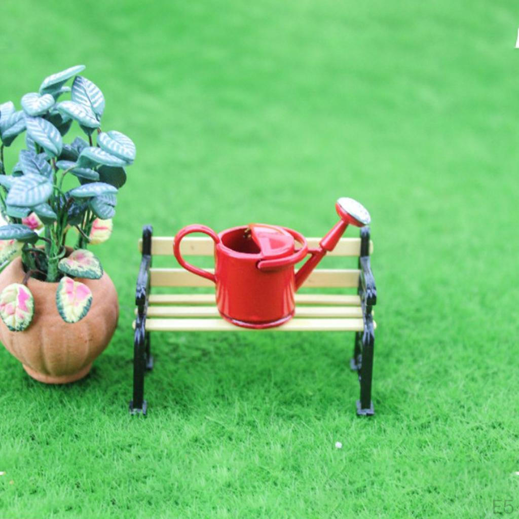 1/1 Dollhouse Miniature Watering Can Model for Children Dolls Access Kitchen Decor
