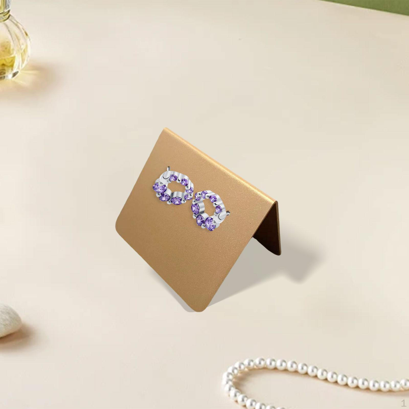 

Держатель для сережек, подставка для ювелирных изделий, элегантный настольный органайзер для сережек 7cmx4.5cmx5.5cm