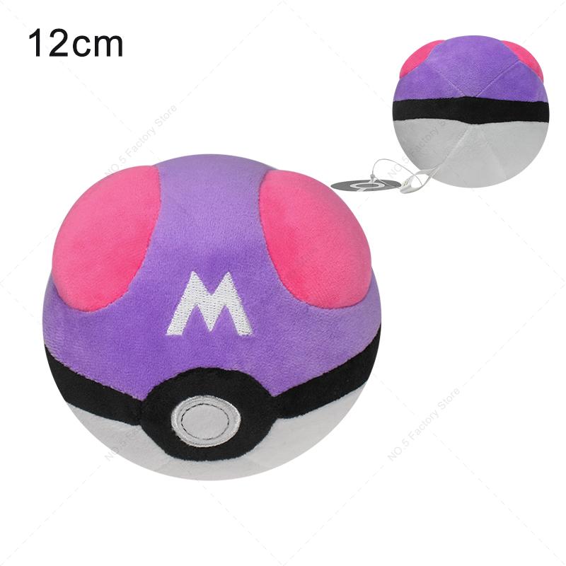 Pokeball Plush Great Ultra Premier Ball Strange Ball Soft Anime Stuffed Toys Pocket Monster Pendant Doll