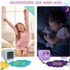 1pc Lovely Colorful Cube Alarm Clock - Creative Luminous Small Home Alarm Clock with Change Display