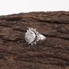 Black Rutile Gemstone Jewelry, 925 Sterling Silver Ring, Beautiful Silver Jewelry, Handmade Bohemian Ring For Wedding Gift
