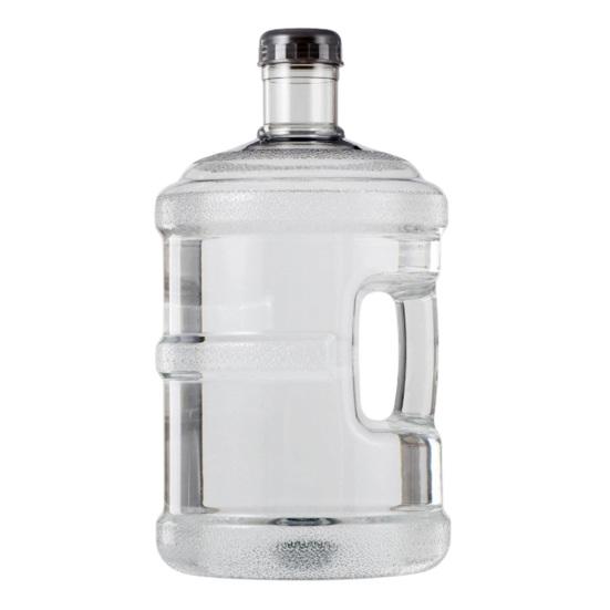 Großer Wasserkrug mit Griff und Deckel, Wiederverwendbare Spender, Versiegelbarer Drehverschluss, Lebensmittelechter Kunststoff, Transparente Flasche für Zuhause und Büro