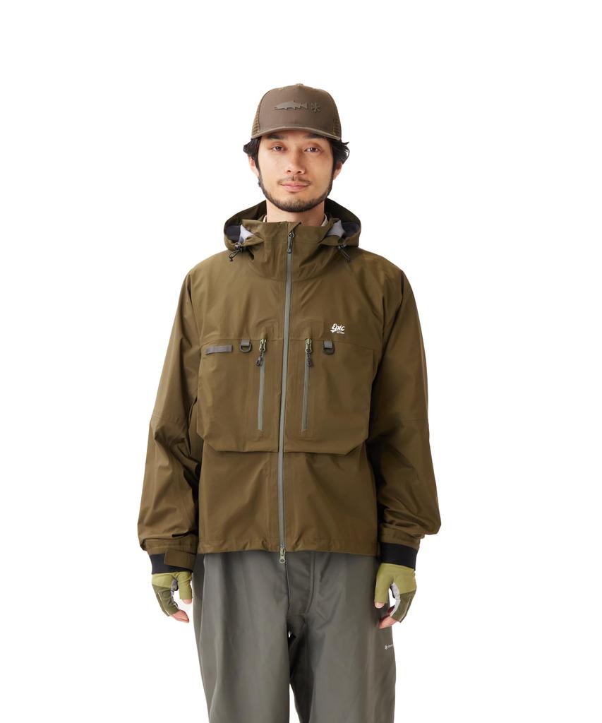 Snow Peak Clinton Rain Jacket Rain Jacket Raincoat OLIVE L EP-JK-26SU001 Men's Women's