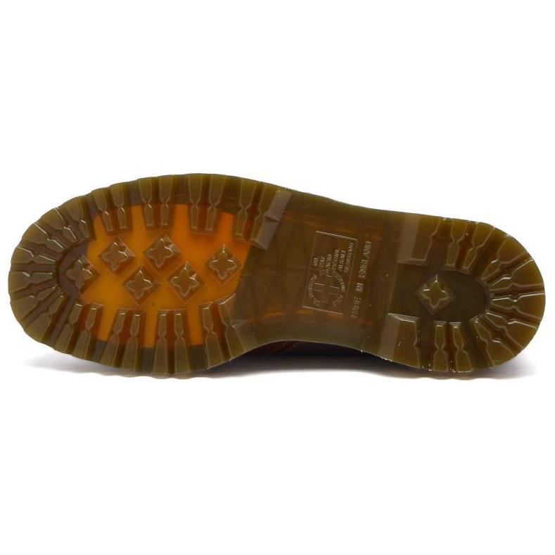 Dr. Martens 1461 Leather Rolled Scratched Hollow Casual Shoes Men Sneaker Brown 31855854