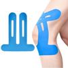 PreCut Kinesiotapes, Pre-Cut Kinesiotapes, Pack of 10, Skin-Friendly with Perfect Wearing Comfort, Waterproof & Elastic Physio Tape for Knee Pain