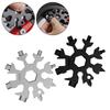 For Mini Snowflake Wrench 19-in-1 for Outdoor Sports and Everyday Carry