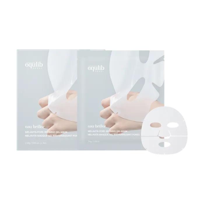 Au Brie Melavita Pore-Refining Gel Mask 1 BOX 34g/4 Sheets