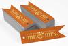 Inkdotpot Pack Of 100 Thank You From The New Wedding Favor Paper Tags Craft Real Gold Foil Hang