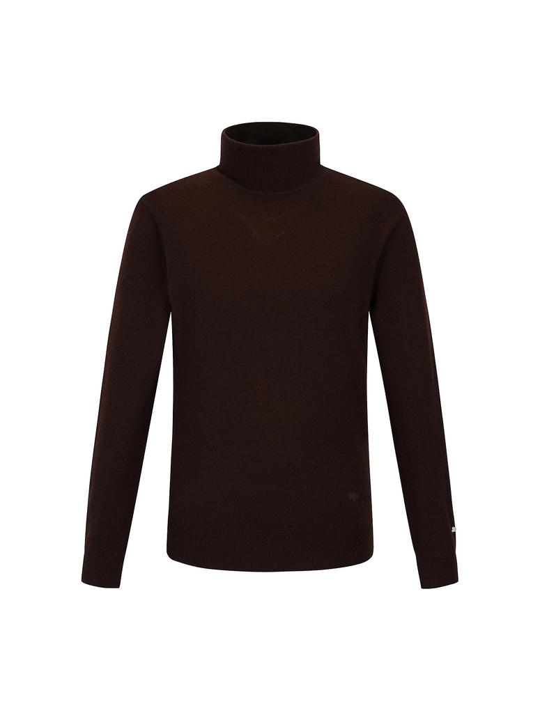 FERRAROMILANO Basic Long Turtleneck Sweater Wine (Am0Drd40681)