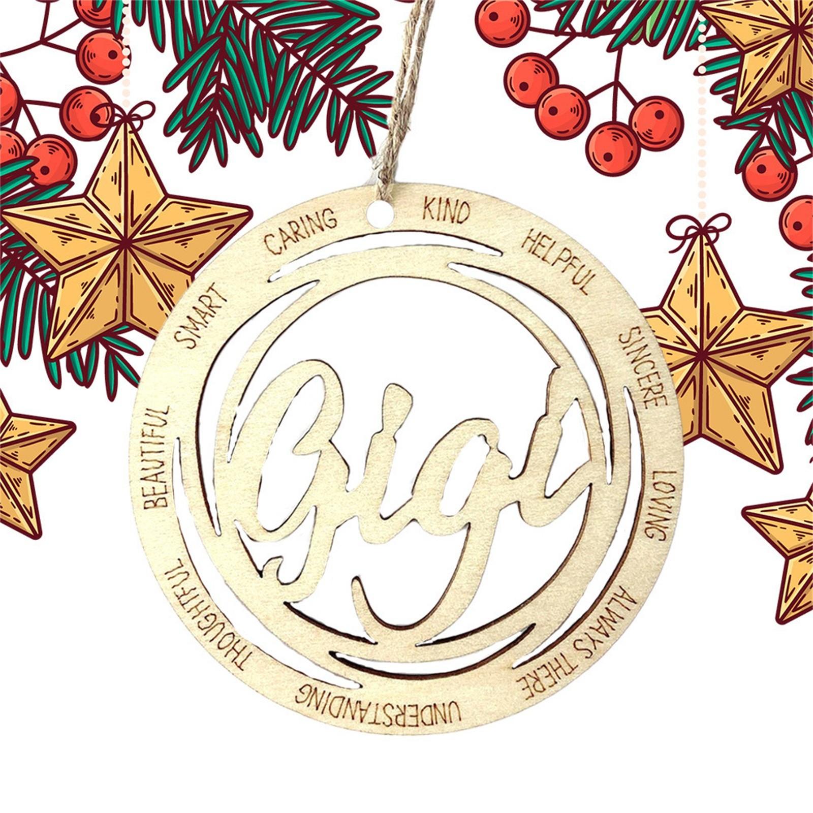 

Рождественские украшения, Деревянные украшения, Бирки для подвешивания на елку, Украшения для поделок, Декор One Size жёлтый