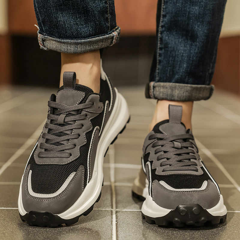 Fashion Normal Leather Thick Bottom Wedding Bride Tennis Heels Shoes Man Dress Comfortable Silver Wedding Shoes Sneakers Sports