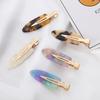 Korean Version of Acetic Acid Hairpin Women's Makeup Bangs Clip Broken Hair Card Duck Bill Clip