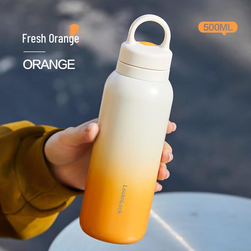 LocknLock Insulated Quick-Open Water Bottle