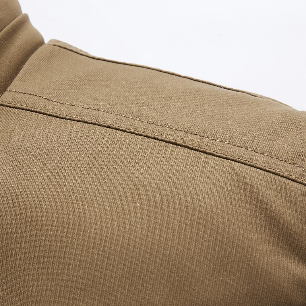 Зимнее водонепроницаемое теплое утолщенное пальто из искусственной овечьей шерсти — фото 15