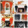 1/2/4pcs Halloween Hanging Artificial Flower Plant Halloween Party Decor Home Garden Balcony Halloween Autumn Fall Plant Supplie