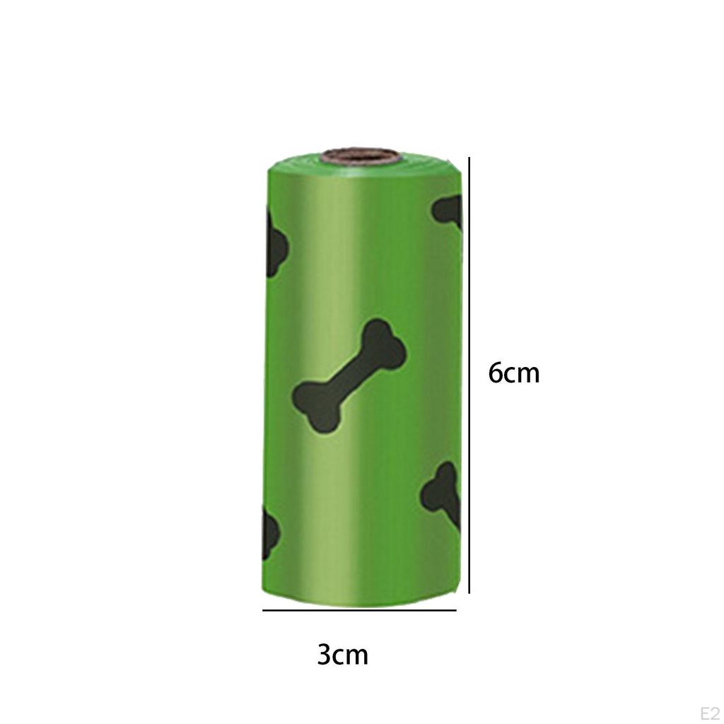 Hundekotbeutel, auslaufsichere Nachfüllrollen für Tierabfälle, für Hunde und Katzen, 10 Stück