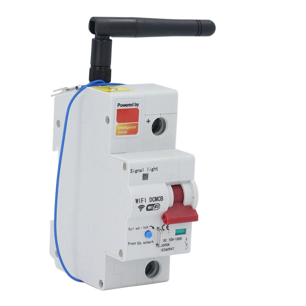 Smart WiFi Circuit Breaker APP Remote Control Support Voice Control Smart DC Air Switch with Safety
