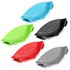 1pc, Strainer, Silicone Pot Strainer, Adjustable Silicone Clip On Strainer For Pots Pans And Bowls, Kitchen Pot Strainer