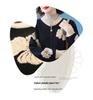 2025 New Fashionable Knitted Top: Spring & Autumn Short Jacket for Middle-Aged Women