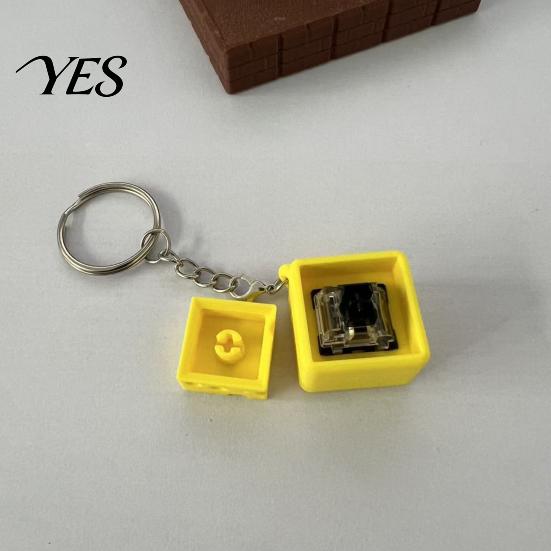 3D Print Clicker Printed Cheese Toy, Stress Relief Finger Decompression Toy Clicker, Pocket Size Push Button Fidget Keyboard Gadget