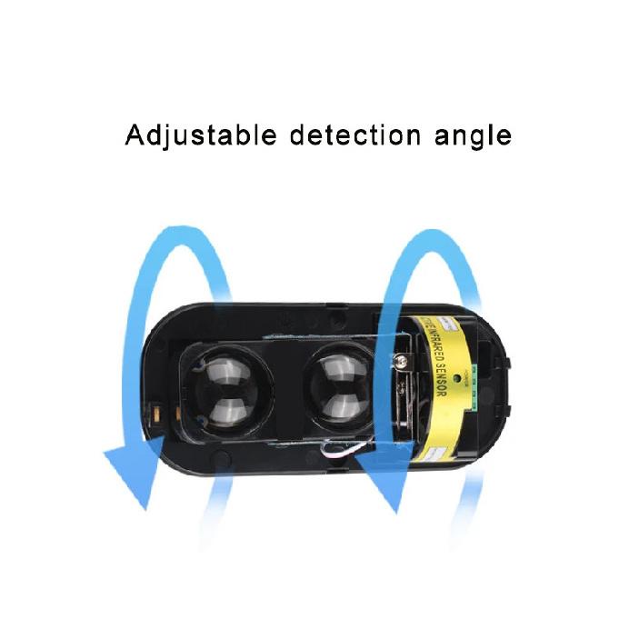 Rainproof InfraredWireless 433MHz 2 Beam Sensor Detector 150m Detect Distance For GSM WiFi Home Alarm System