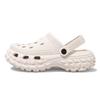 Super Soft EVA Thick Soled Perforated Shoes for Men To Wear In Summer, Anti Slip and Odor Proof, Couple Height Increasing Sandals