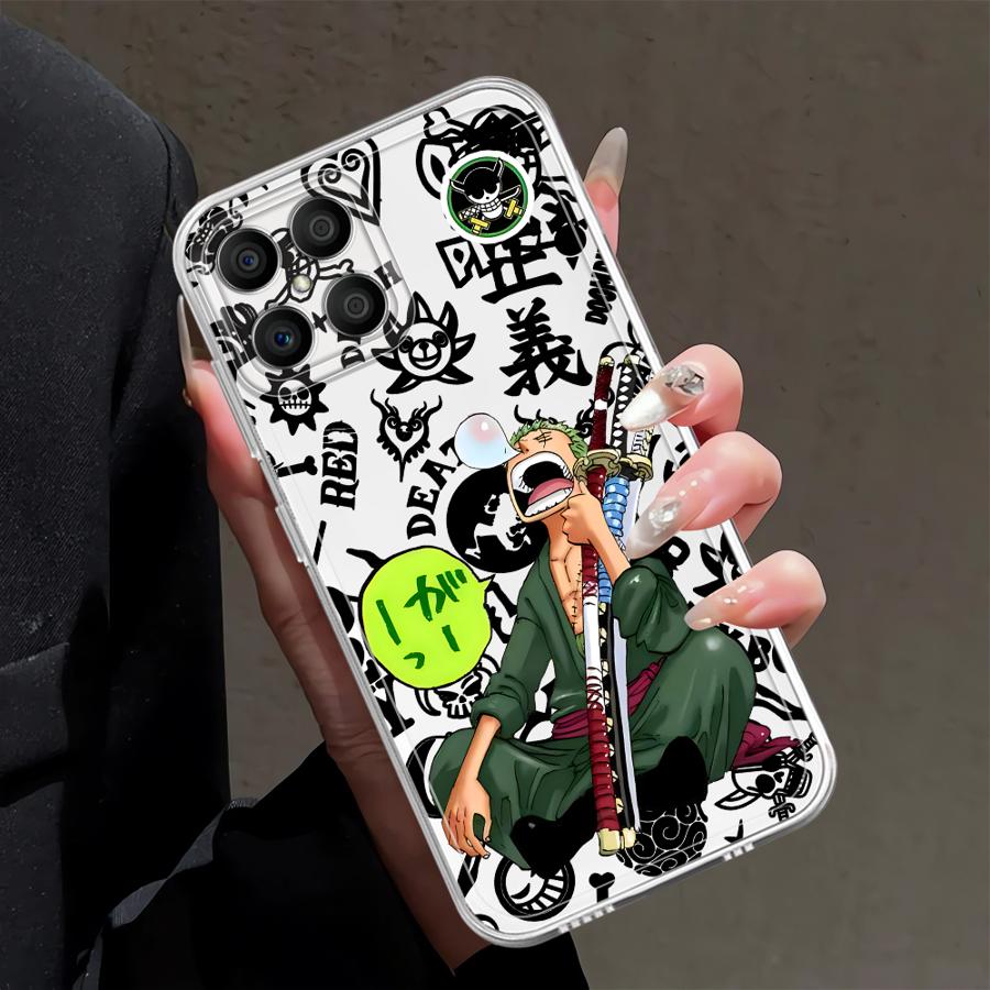 

Чехол для Honor X8a X9a X9b 90 Lite X8 X8b X7b Мягкий чехол для телефона Аниме One Piece Honor X7b