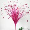 1pc Heads Peacock Grass Artificial Plants Pampas Grass Reed Flower Arrangement Home Bedroom Wedding Decorations Fake Flowers