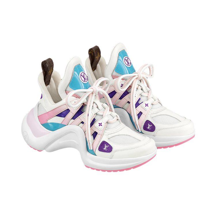 Louis Vuitton Archlight 1.0 Sneakers 'White Purple Pink' Women's 1A9S78