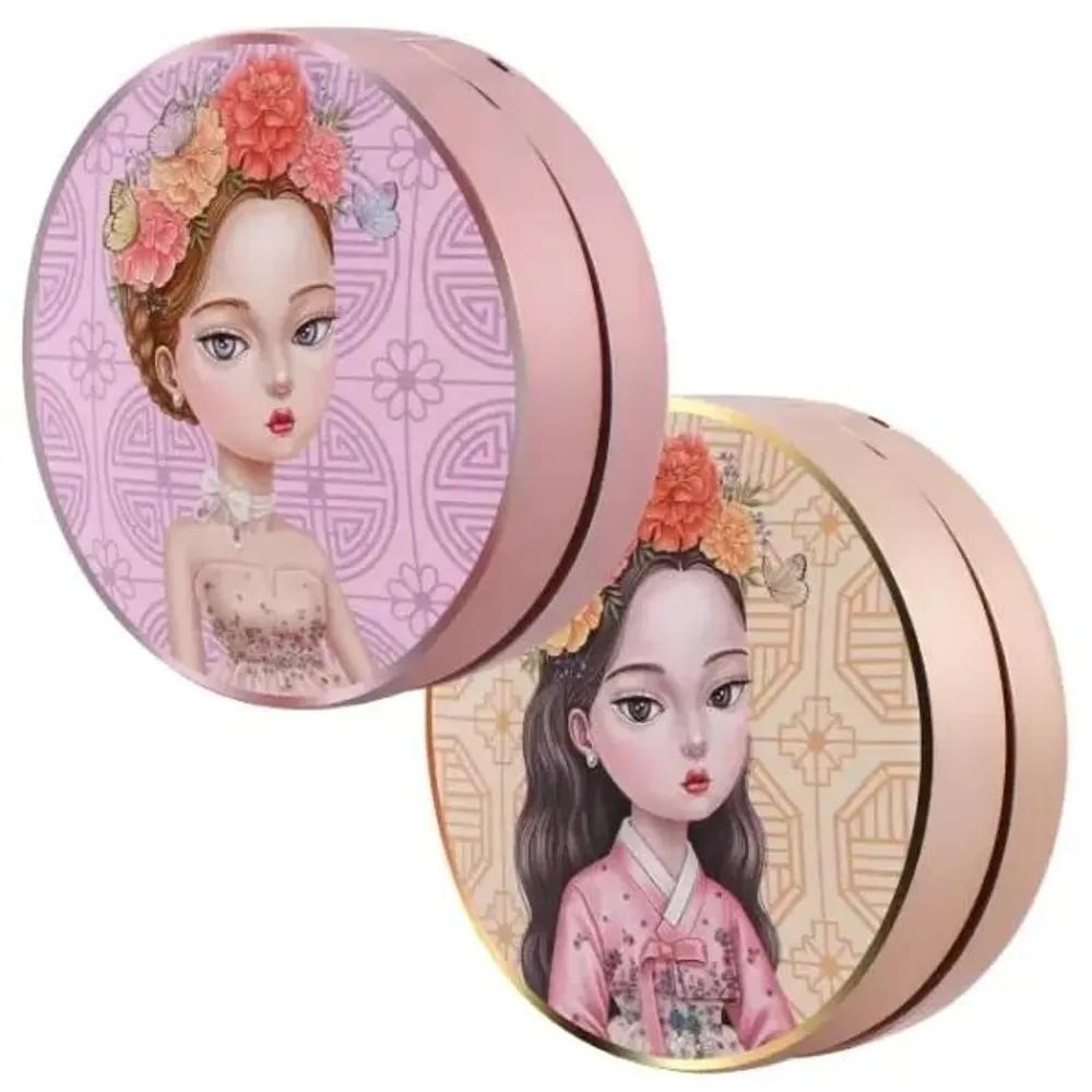 

BEAUTY PEOPLE Iron Wall Girl Season 16 Soy Milk & Protein Cream Ampoule Vitality Tone-Up Cushion Full Size (18g) 2 Pieces No. 21, 2 pieces