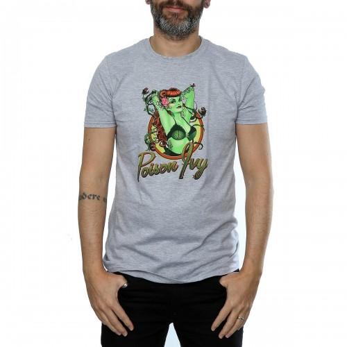 DC Bombshells Herren Poison Ivy Badge Heather T-Shirt