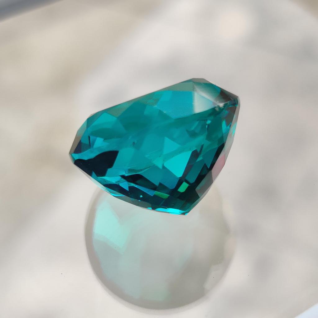 21 MM Round Natural Cut Glass Stone, Loose Stone, 38.65 Carat Size Round Stone.