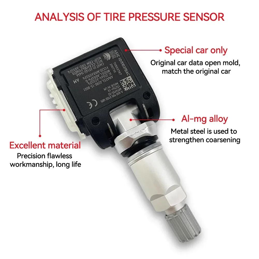 1/4PCS TPMS Tire Pressure Sensor 433MHz A0009052102 For Mercedes-Benz VS30 W177 W247 W213 BMW G30 G20 6887140-01 36106887147