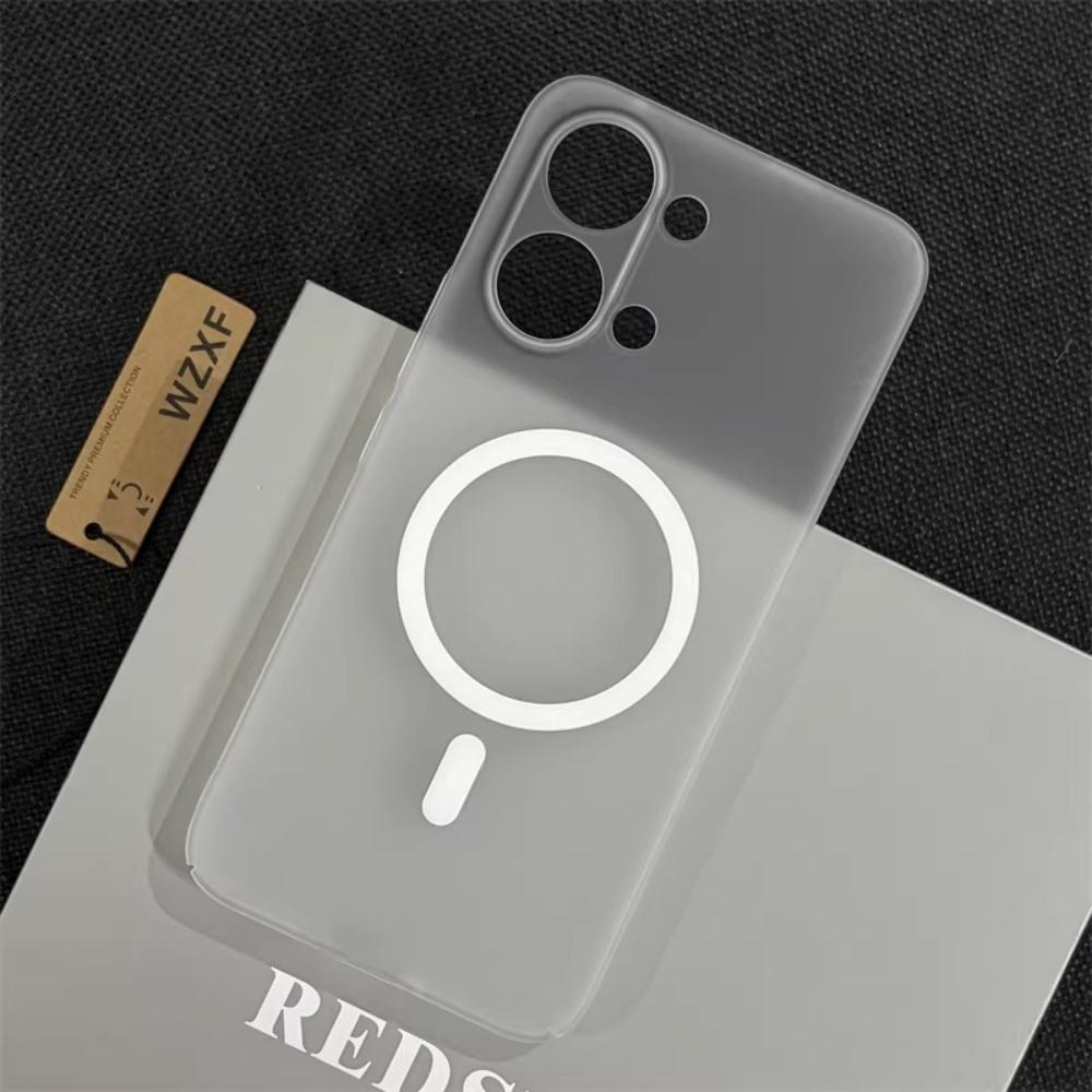 Matte PC Hard Translucent Case For POCO X8 Pro Max X 8 Pro Magnetic Wireless Charge Shockproof Cover For Redmi Turbo 5 Max