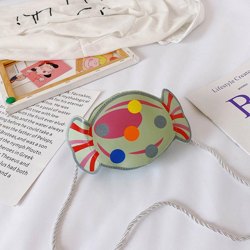 Korean Version of Candy Small Bag 2025 New Children's Change Bag Cute Foreign Style Girl Princess Shoulder Messenger Bag Tide