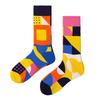 1 Pair Man Women Sock Original AB Tide Socks Colorful Cat Dog Koala Cow Cotton Socks Four Seasons Unisex Medium tube Socks Gift