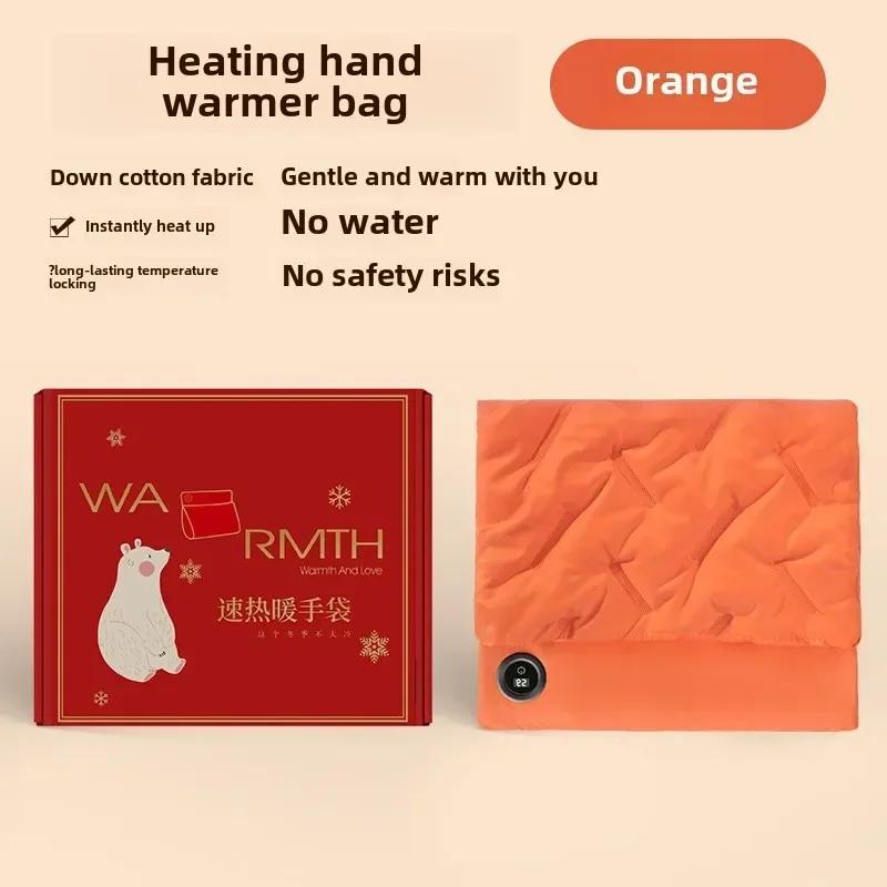 Adjustable USB Goose Down Warming Pad Washable Hand Warmer Temperature Graphene Quick Heating Warming Pad Knee MassagerThermal