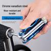 Compact Folding Multi-Tool Set: Metric & Imperial Hex, Torx, Screwdriver