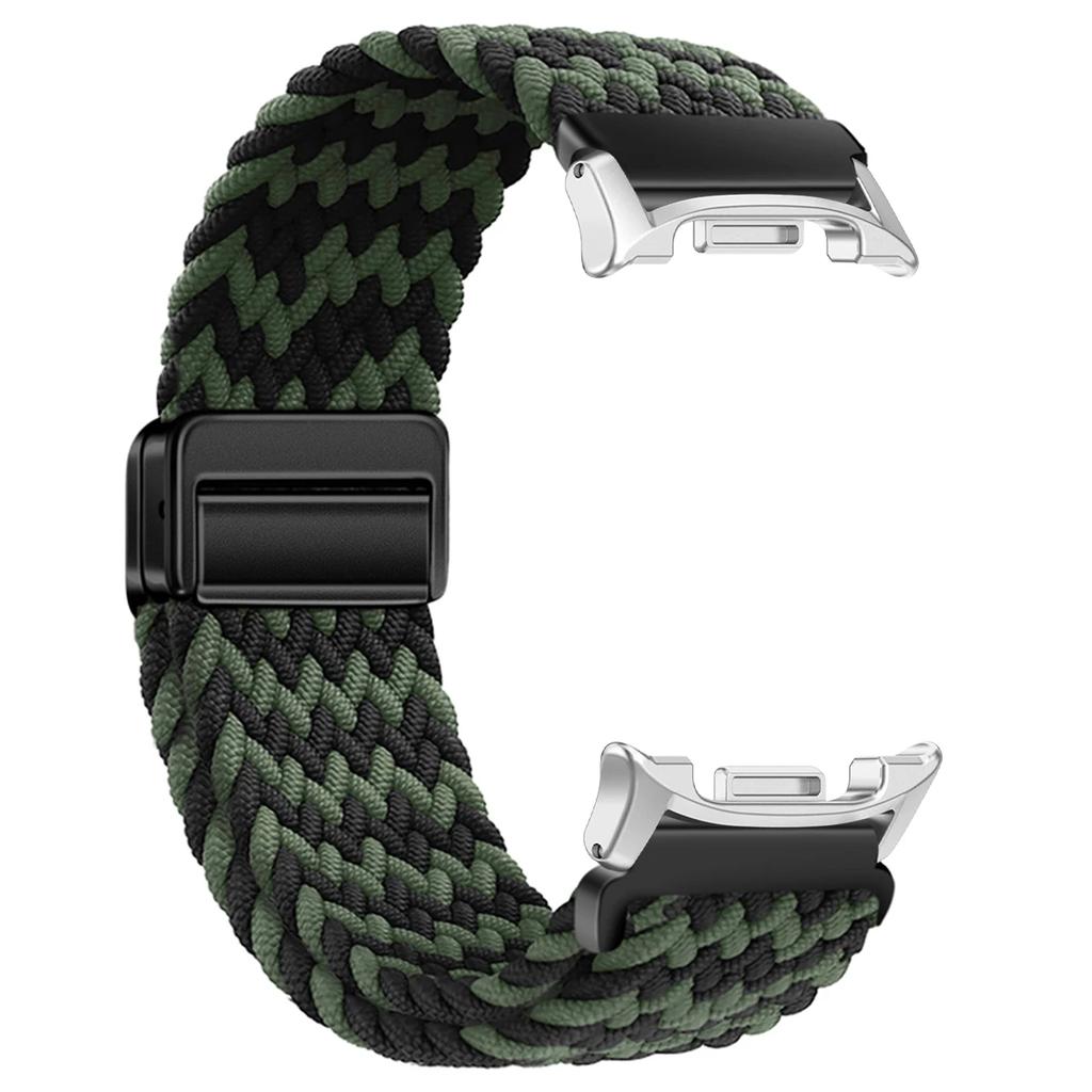 1 st Magnetiskt armband för Samsung Galaxy Watch 8 Band 40/44mm Sport Flätat Loop för Galaxy Watch 8 Classic/Ultra 2025 Band