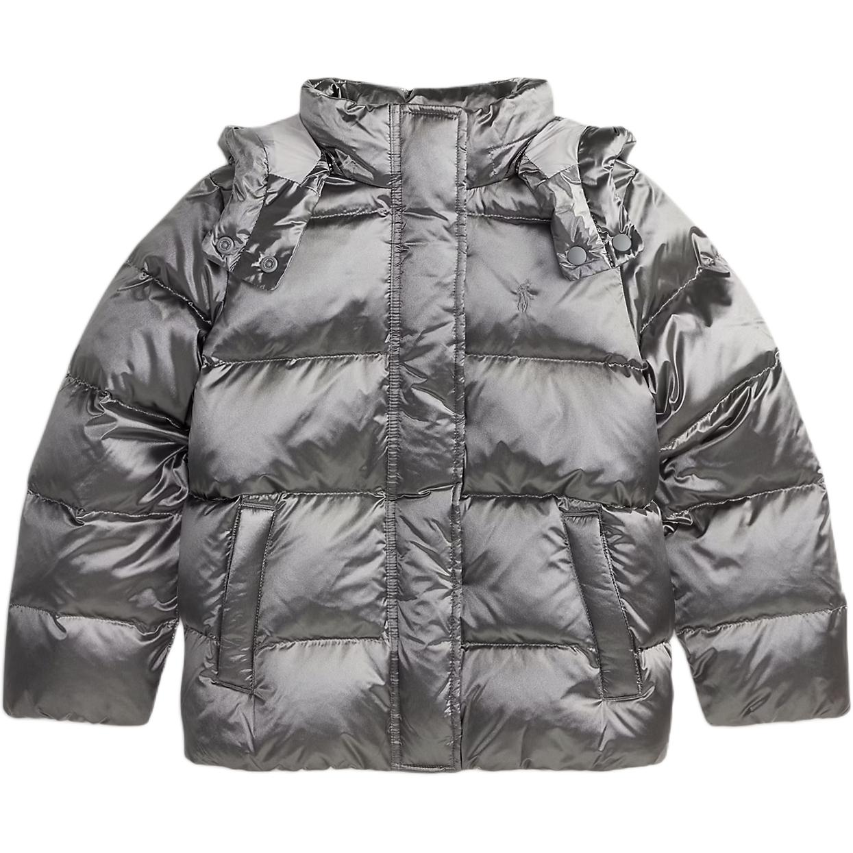 Polo Ralph Lauren Однотонная длиннорукавная пуховая куртка с капюшоном Детская верхняя одежда 313978562-004 M