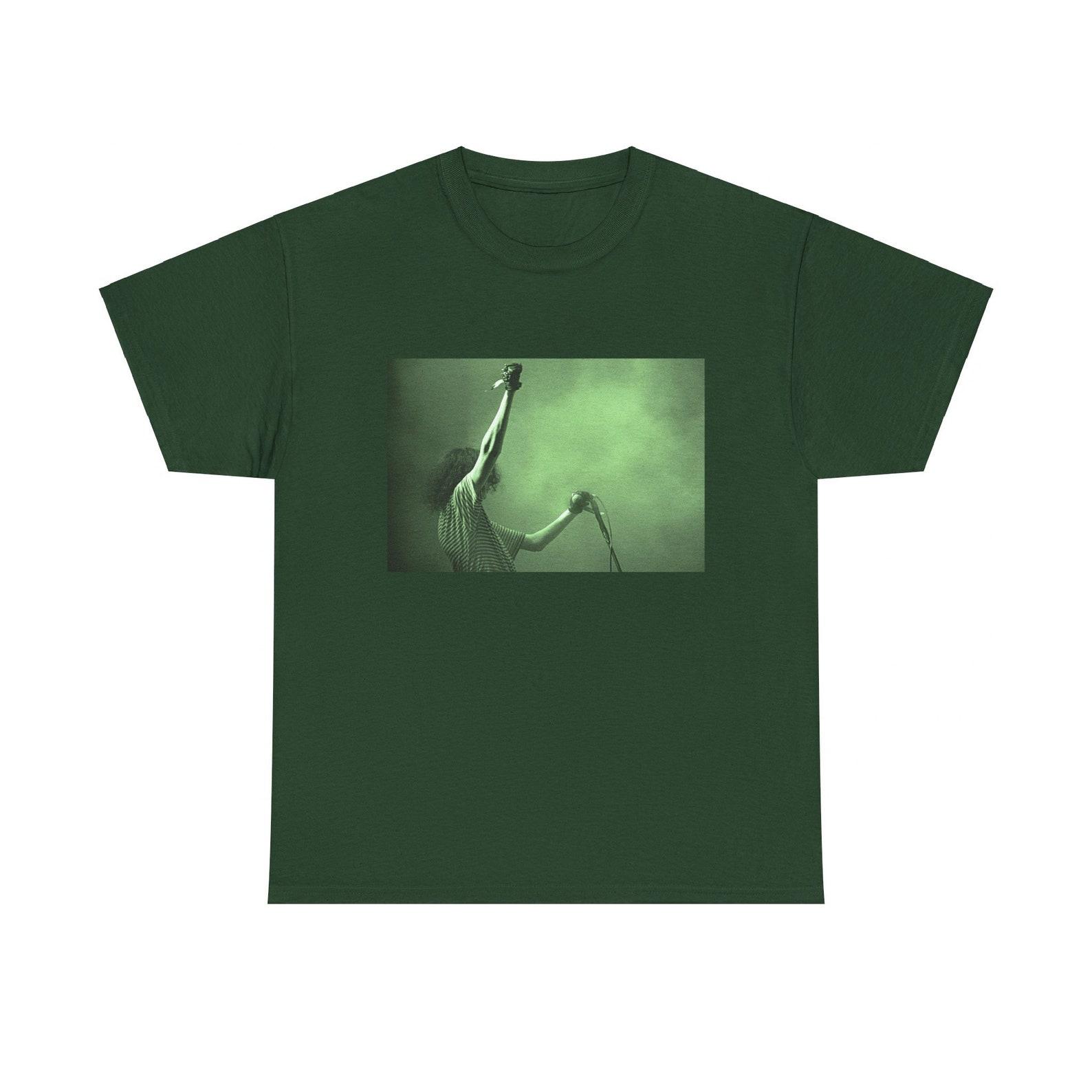 Joey Ramone, Ramones, T shirt Green/Black 3XL
