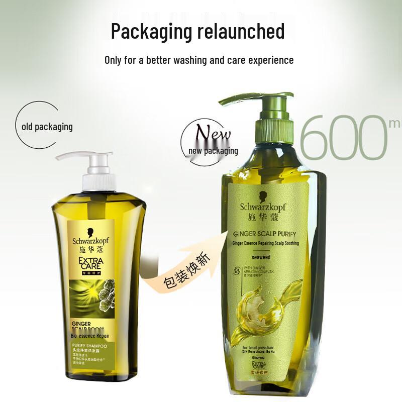 Schwarzkopf Ginger Essence Oil Control Scalp Purifying Shampoo