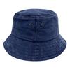 Old Washing Fisherman Hat European and American Retro Cowboy Hat Summer Sun Protection Denim Basin Hat Embroidery