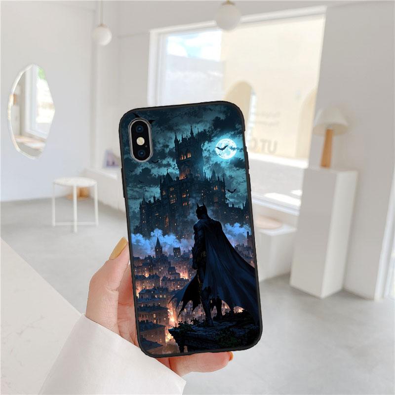CJ15 Batman Soft Shell Phone Case for OPPO A40 A60 A80 A15 A16 A16K A12 A17 A17K A54 A54S A53 A53S A55 A56 A57 A98 F23