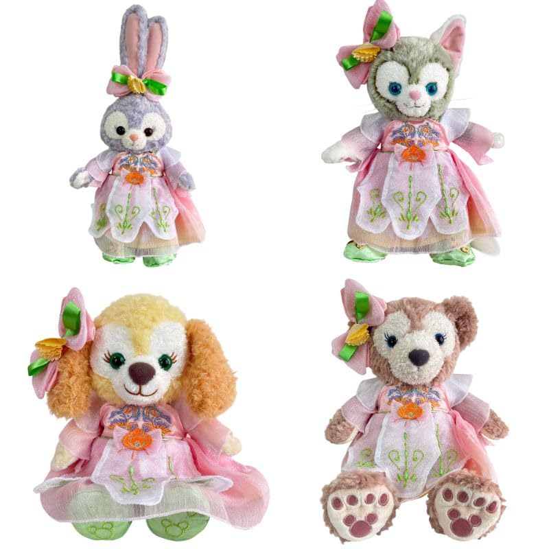 AXLUCE Linabelle, Gelatoni, Stella Lou, Cookie Ann Dress, Korean Style Costume for Small Plush Dolls (B)