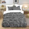 2/3pcs Bedding Set Digital Print Comfortable Duvet Cover for Home Bedroom Decoration, 1 Duvet Cover and 2pillowcase with Zippers
