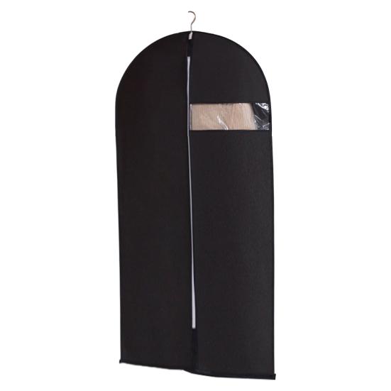 

Сумка для одягу Пилонепроникний чохол для одягу з прозорим вікном Застібка-блискавка Шафа-органайзер Пальто Костюм Сукня Підвісна сумка M