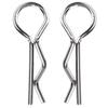 50pcs R Clips R Shape Pins RC Parts Accessory Fit for 1Celsius10   RC Car Vehicle Model