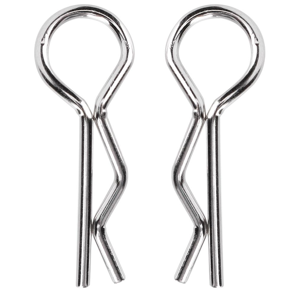 50pcs R Clips R Shape Pins RC Parts Accessory Fit for 1Celsius10   RC Car Vehicle Model