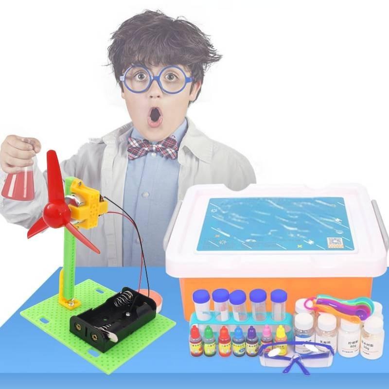 Grund- und Mittelschüler Bastel-Kunststoff-Elektrolüfter Wissenschaftsexperiment Materialpaket Großhandel Se-22 Farbe